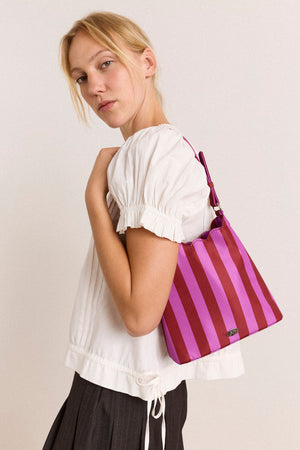 Lorelai Bag - Rosebud Stripe