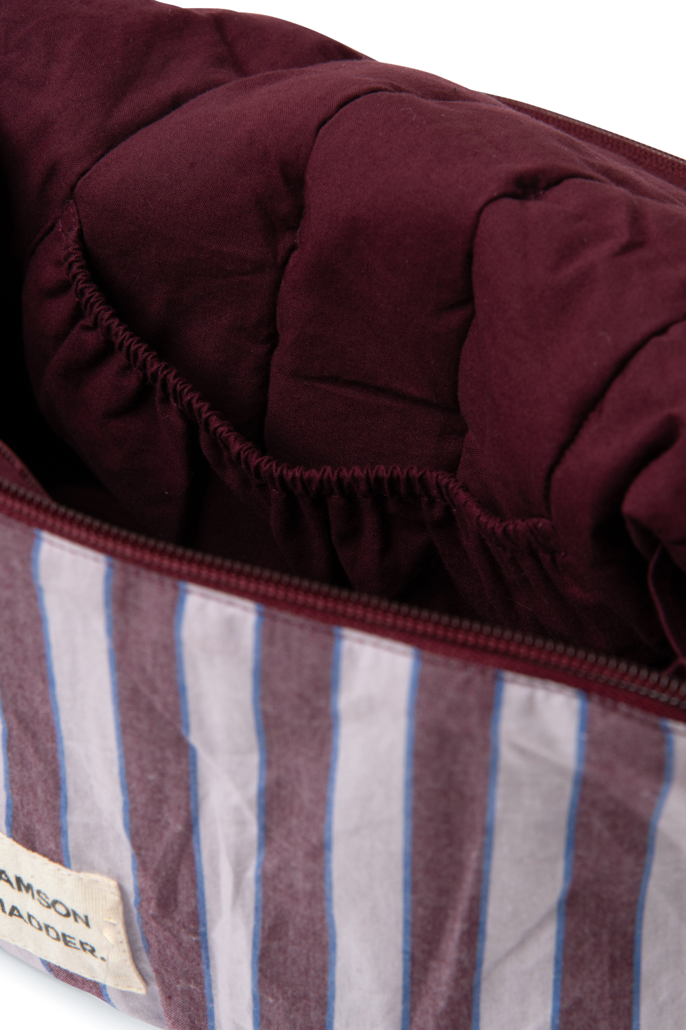 Large Wash Bag - Lilac Stripe