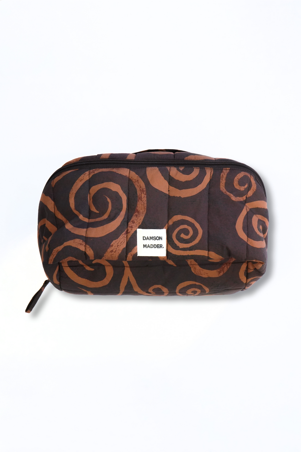 large wash bag - swirl print