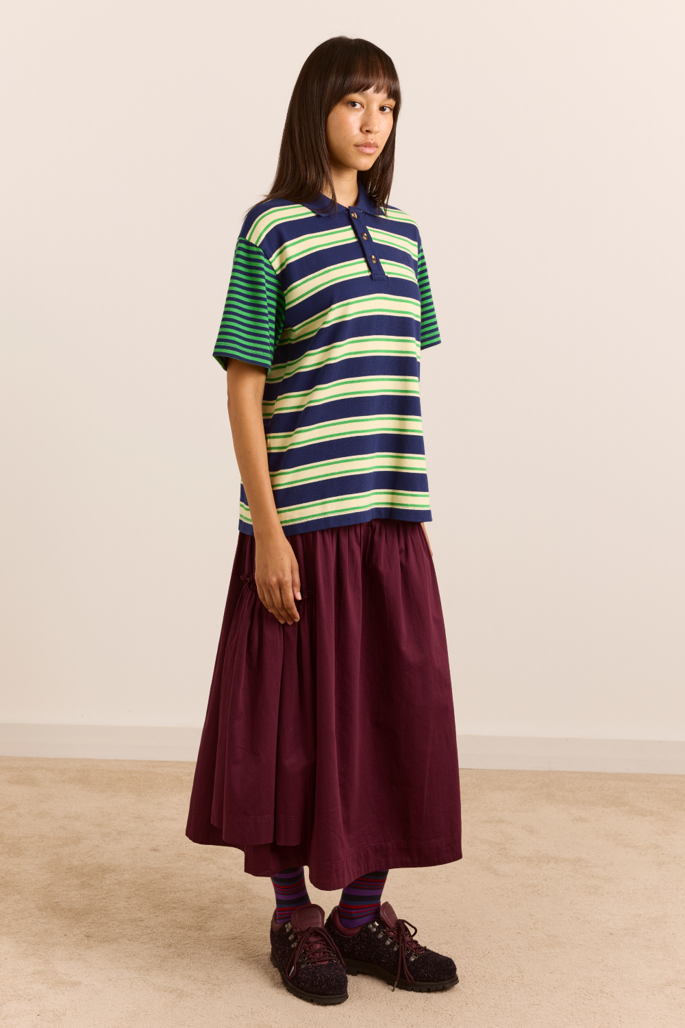 Zia Rugby Shirt - Mix Stripe