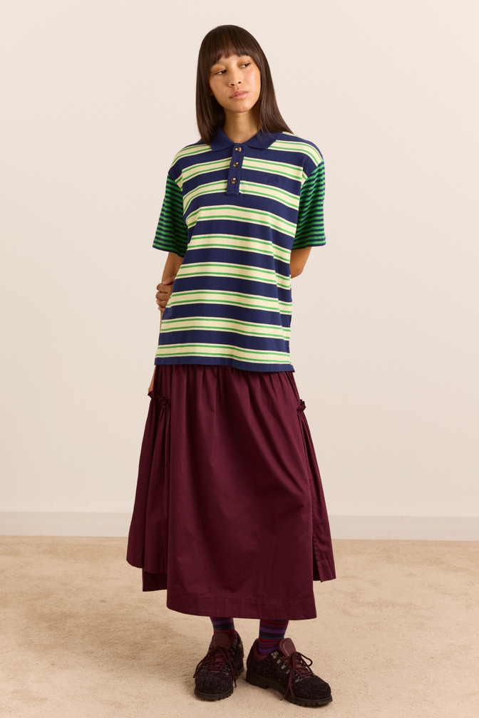 Zia Rugby Shirt - Mix Stripe