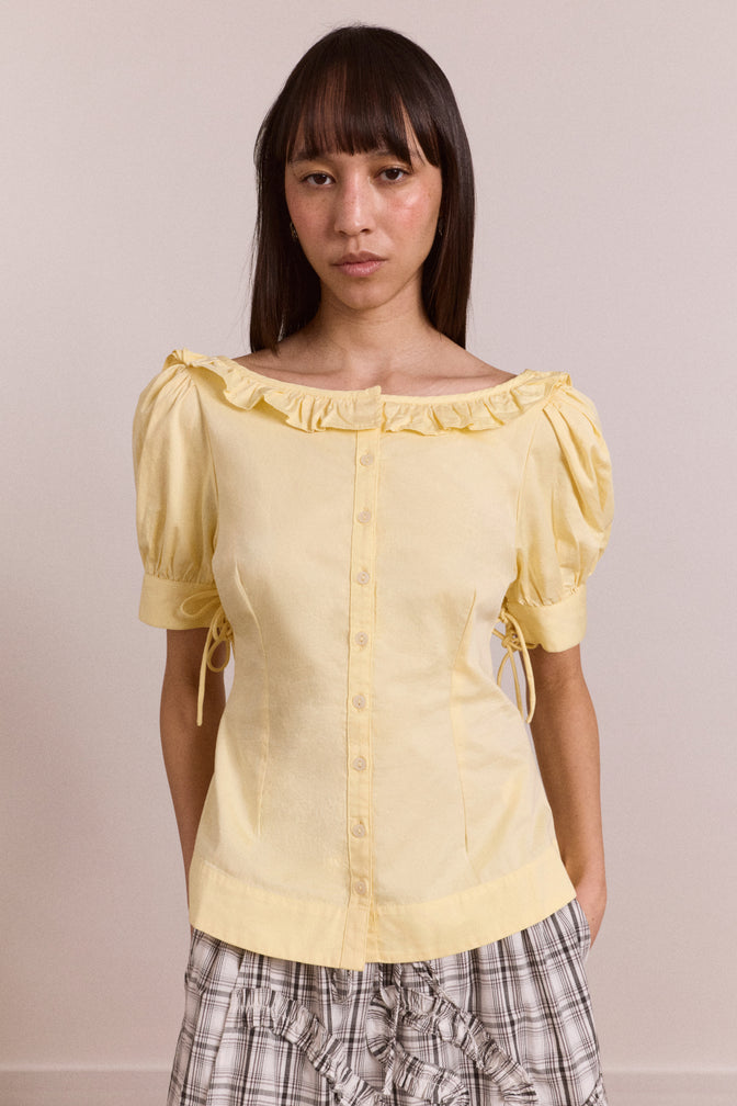 anke blouse - butter