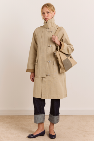 Antoine Barn Jacket - Light Stone