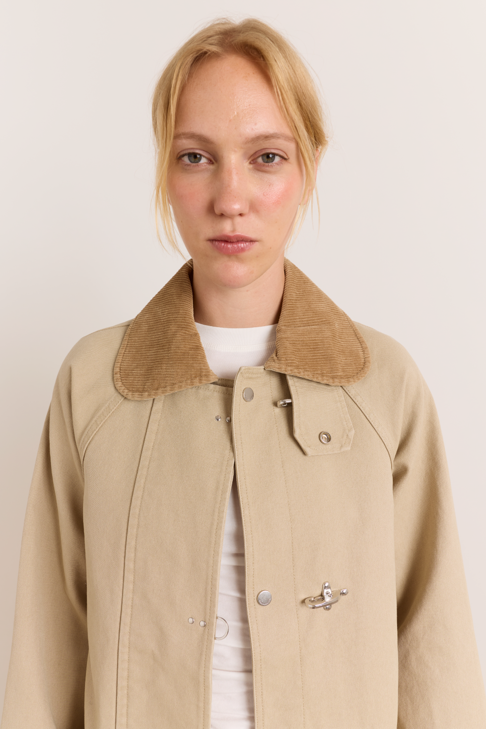 Antoine Barn Jacket - Light Stone