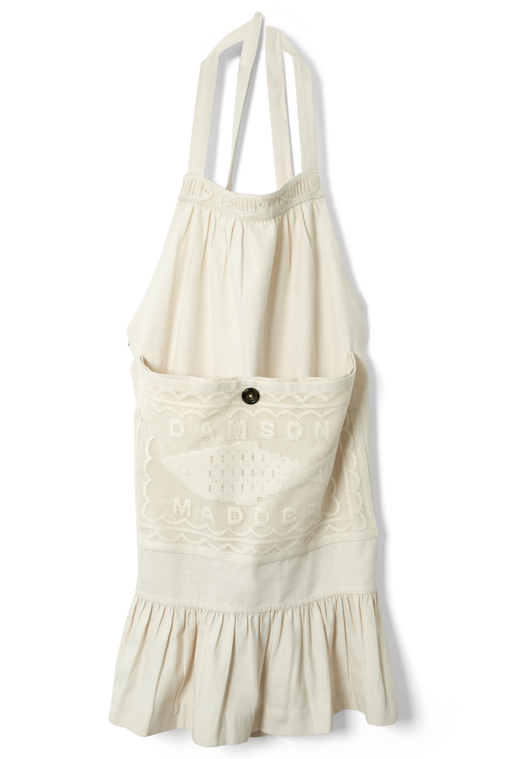 nonna's house - ercu filet lace apron