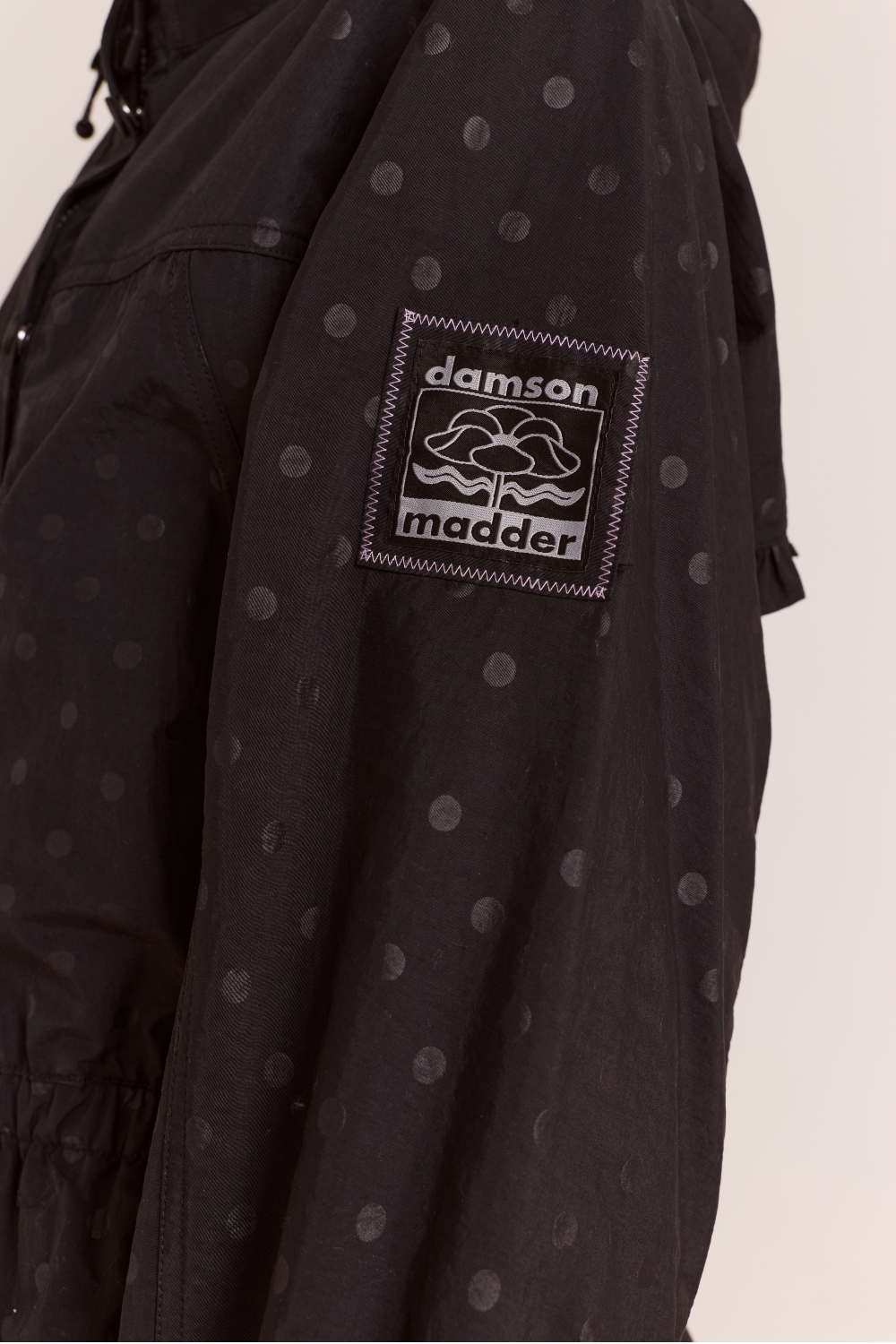 Athena Raincoat- Black Spot