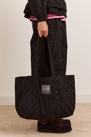 Athena Tote Bag - Black Spot