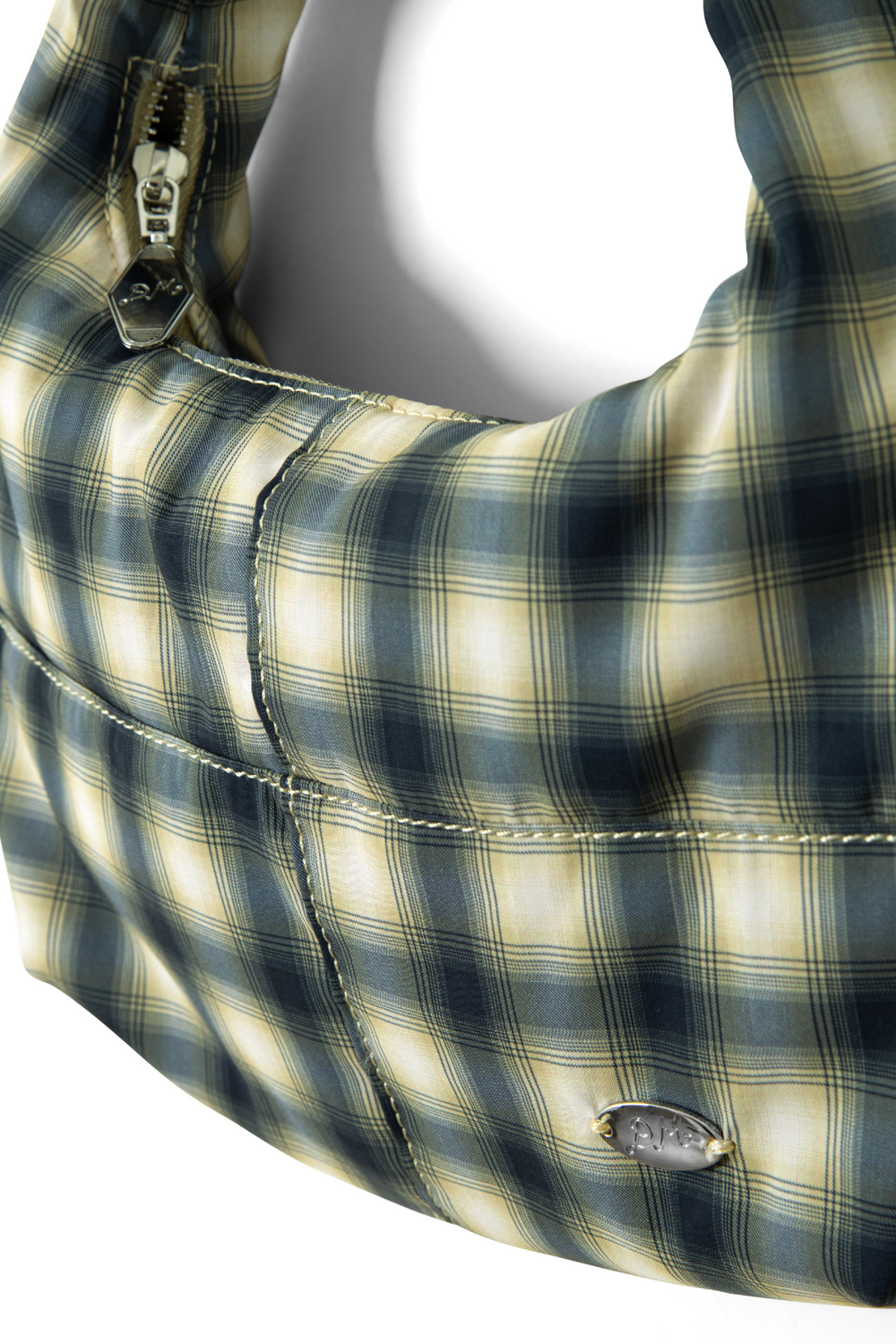 Roo Tie Bag In Cardamon Check