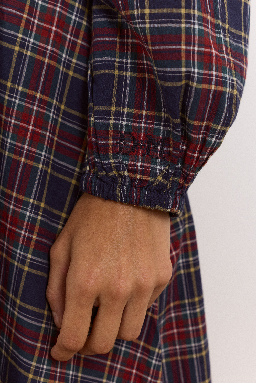 Barbs Nightdress - Tawny Check