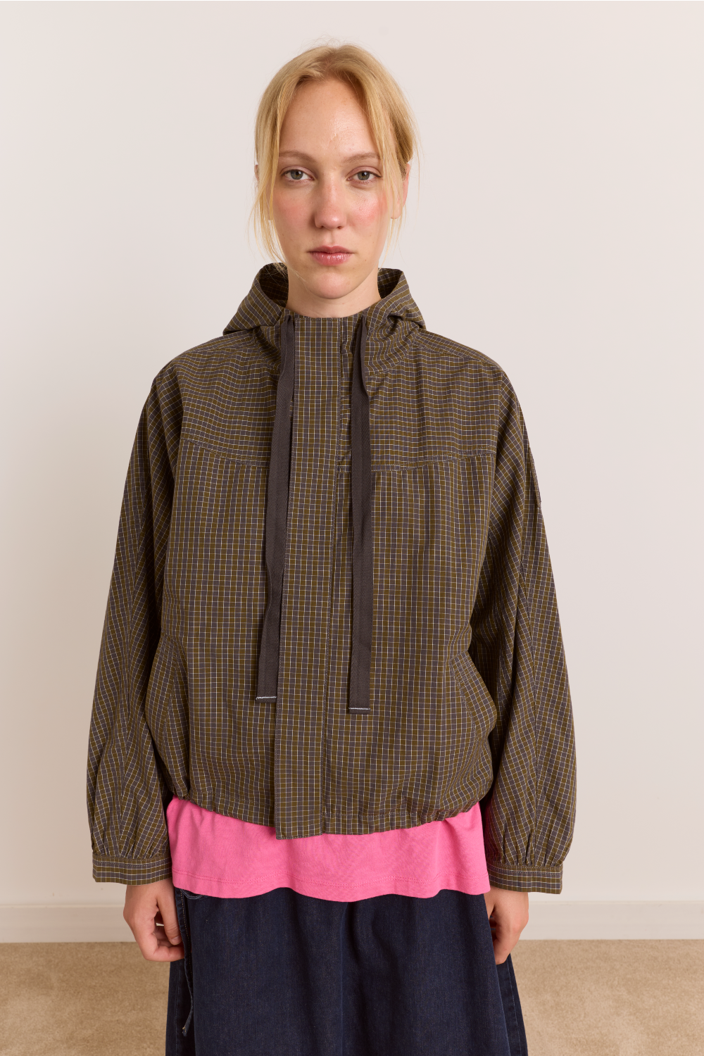 Blake Hooded Jacket - Orion Check