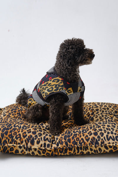 patchwork dog coat