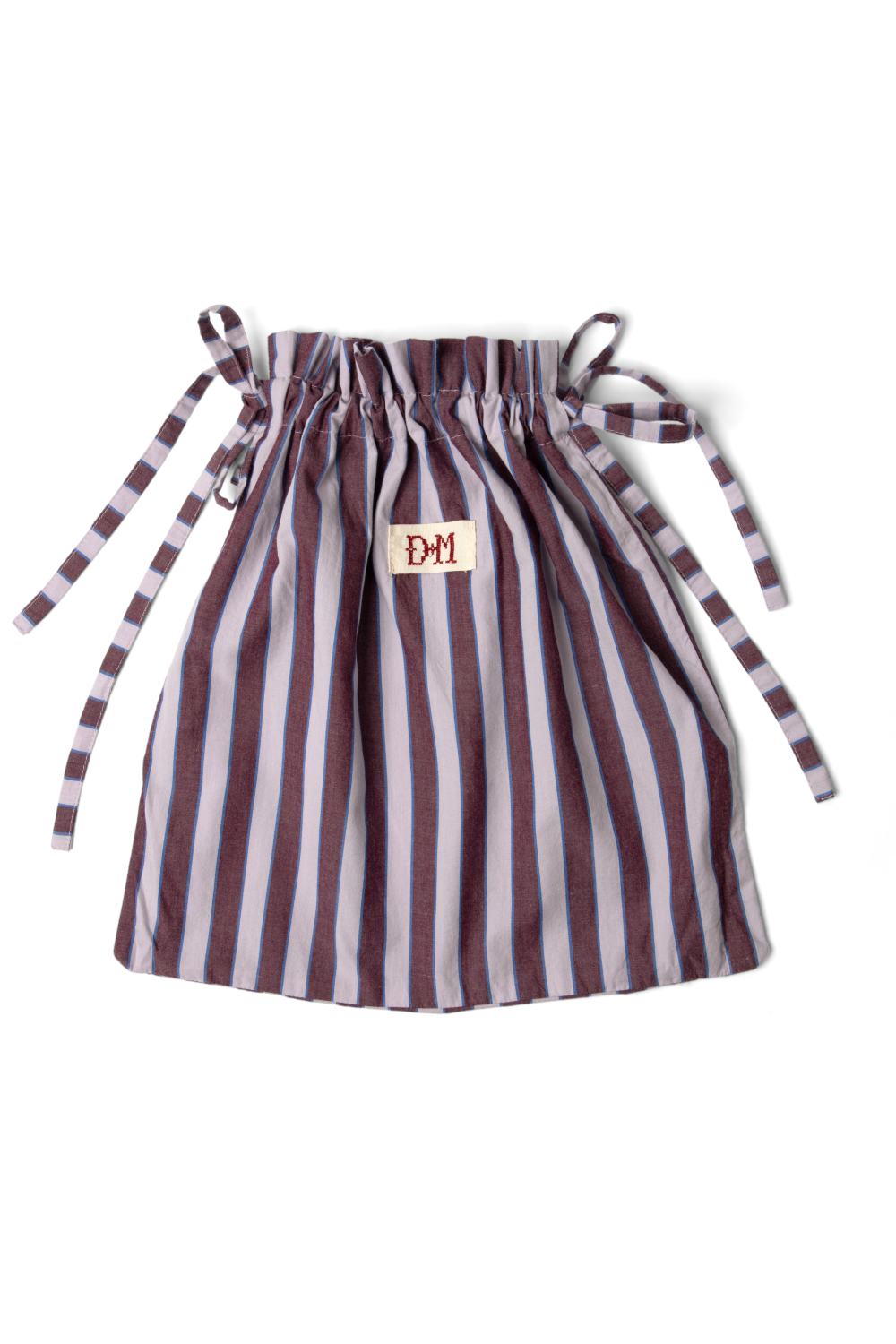 Bobbie 3 Piece Pyjama Set - Ruby Violet Stripe
