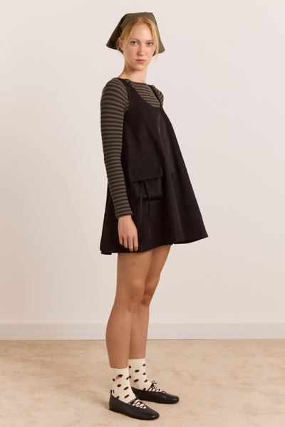 Cairo Mini Dress - Black – Damson Madder