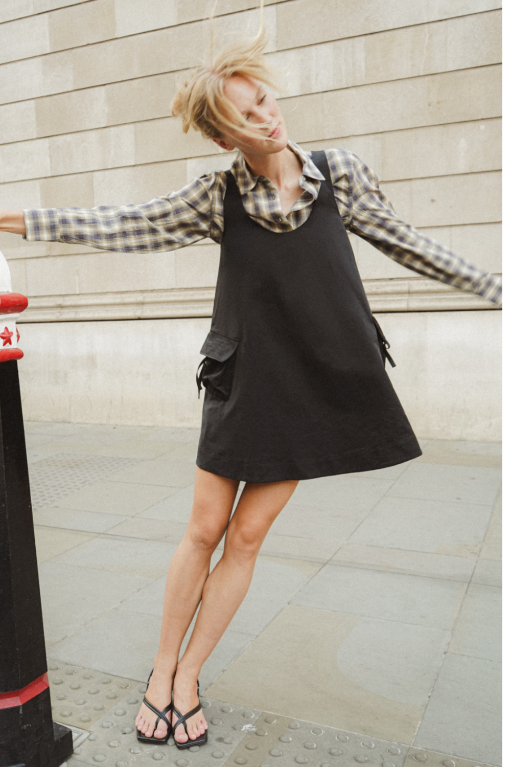 Cairo Mini Dress - Black