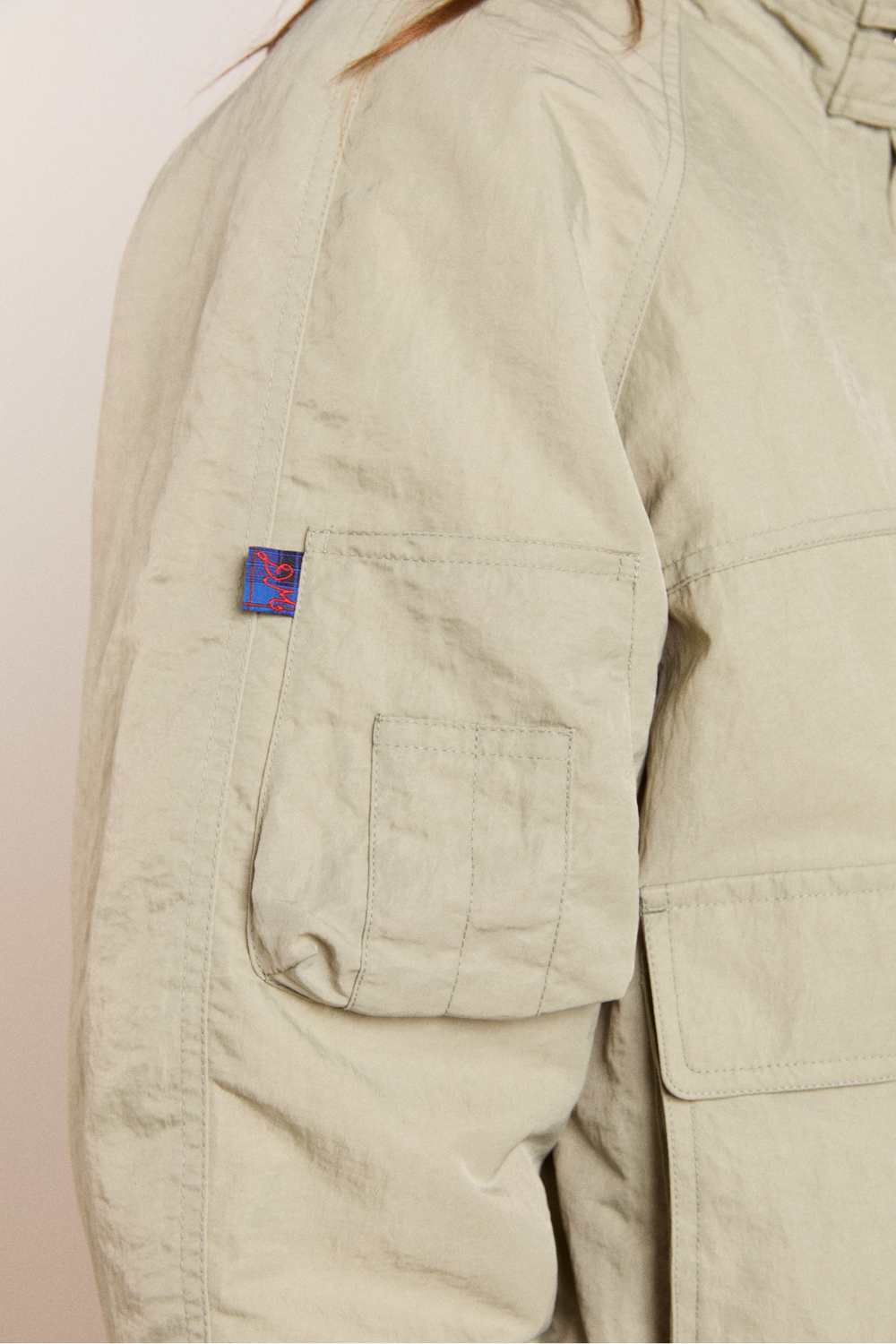 chachi bomber - pale aqua