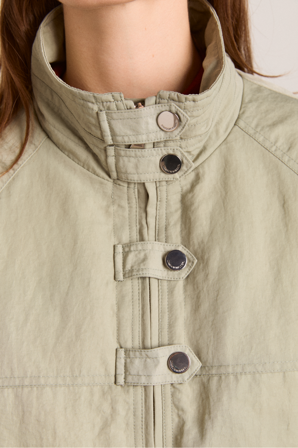 chachi bomber - pale aqua