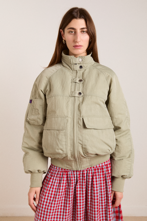 Chachi Bomber - Pale Aqua