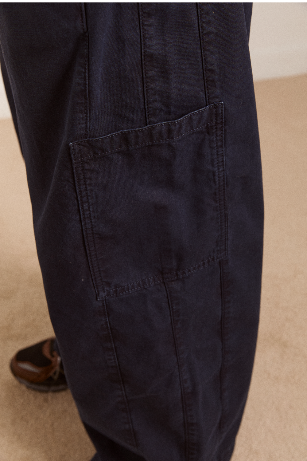 felix twill trouser - navy