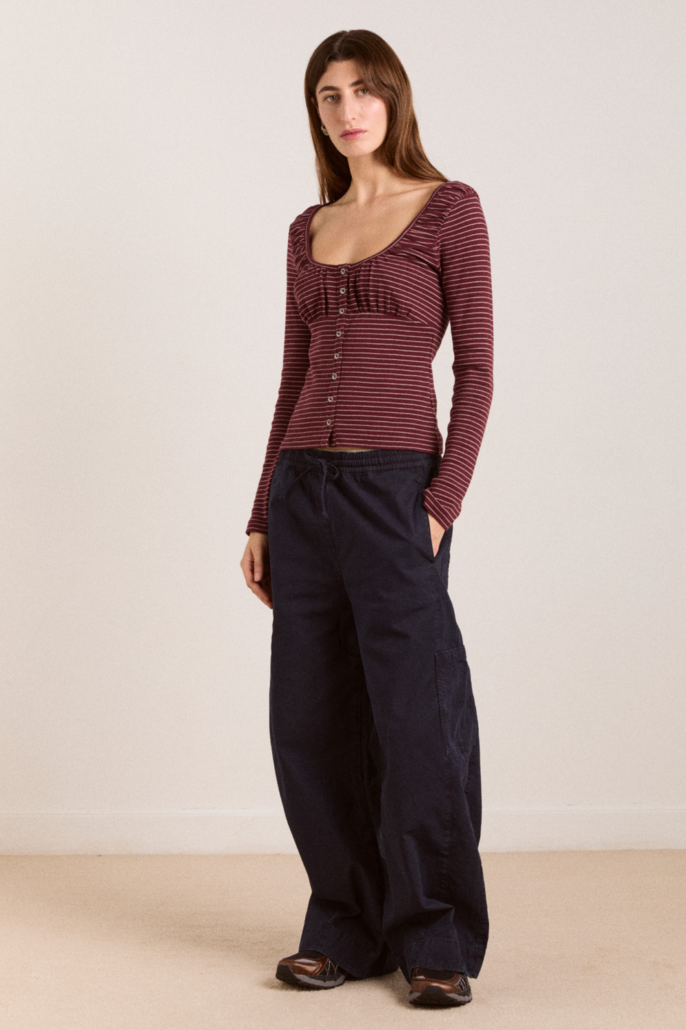 felix twill trouser - navy