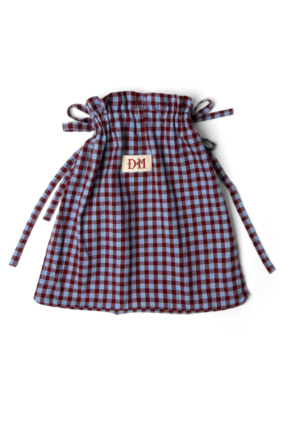 Floki Flannel Pyjama Set - Red & Blue Gingham