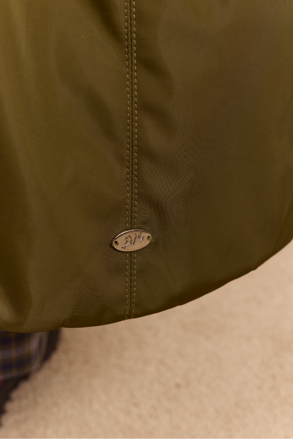 Gene Oversized Bag In Olive