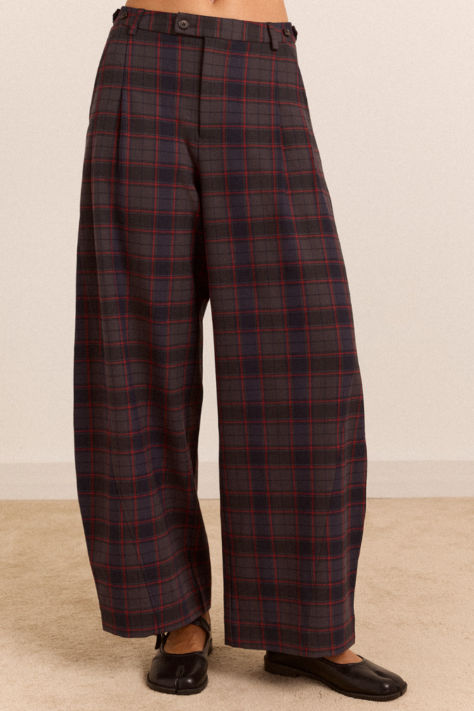 Haisley Trouser - Sirius Check