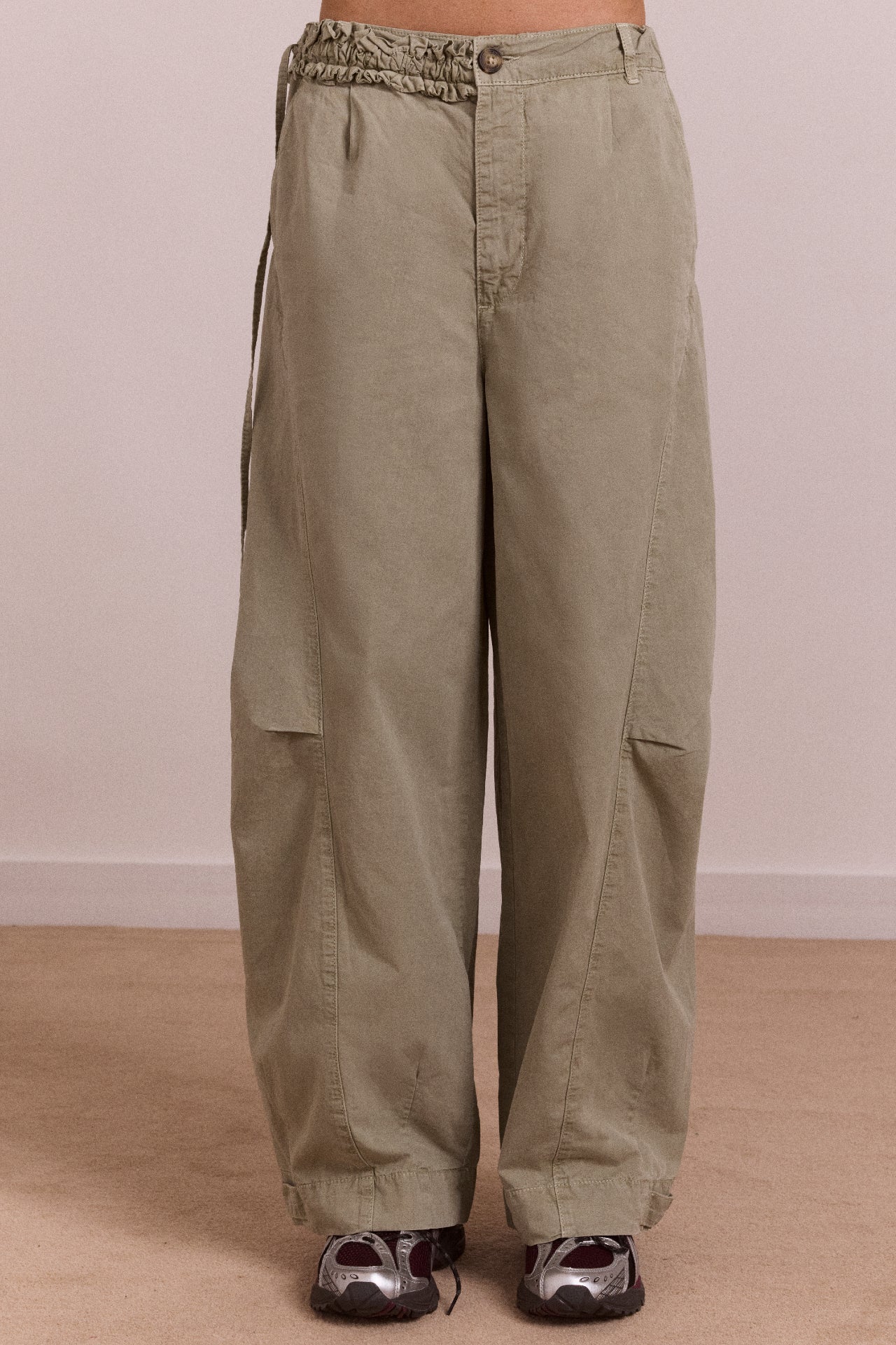 Liv Trouser - Sage – Damson Madder