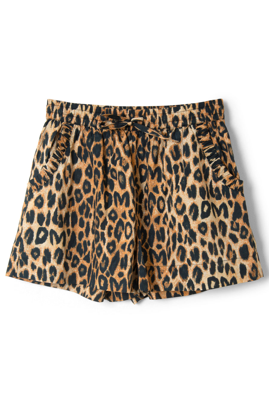 leopard pull on shorts – Damson Madder