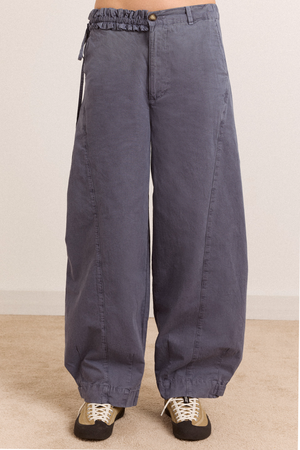 Liv Trouser - Grey Blue