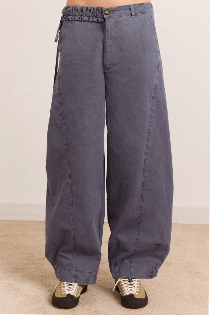 Liv Trouser - Grey Blue