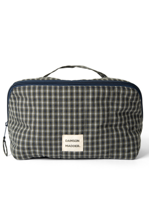 Large Wash Bag - Lyra Check