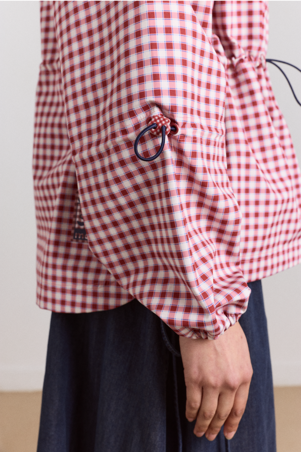 Matilda Raincoat - Cherry Gingham