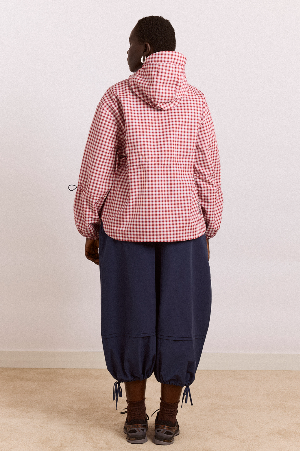 Matilda Raincoat - Cherry Gingham