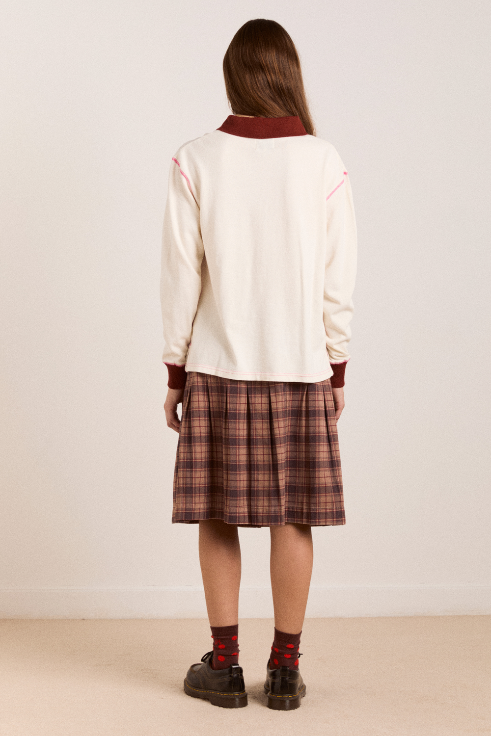 matty kilt - tan check