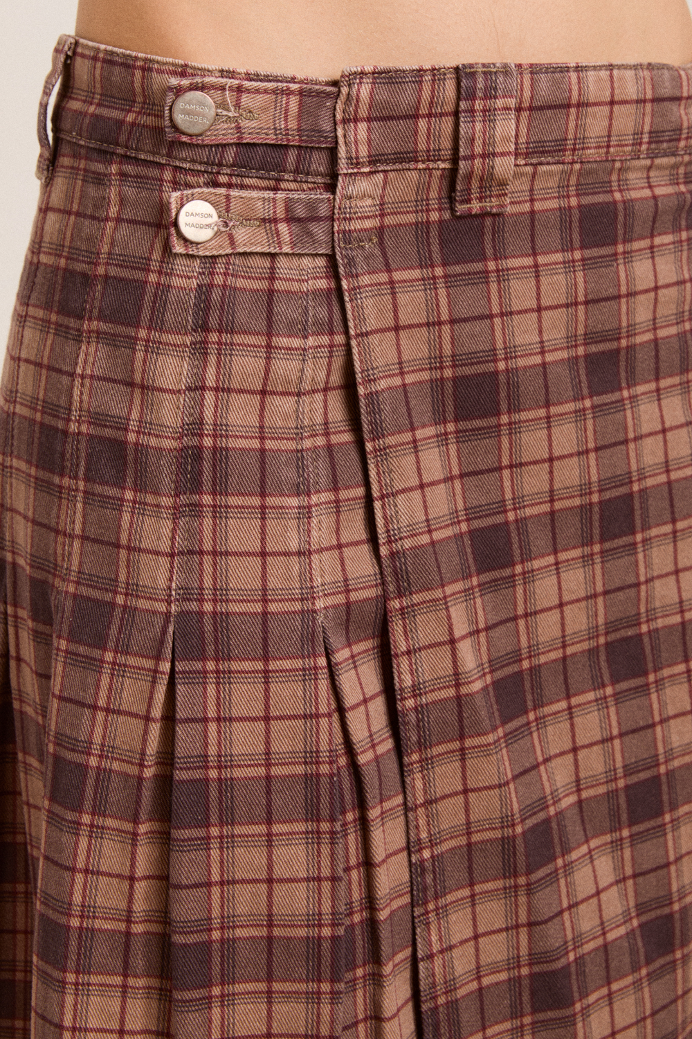 matty kilt - tan check