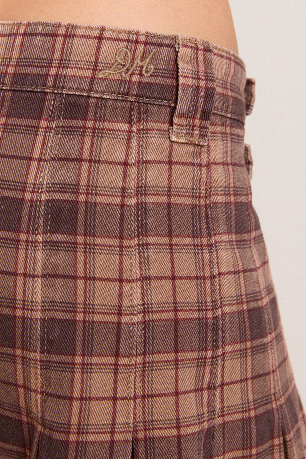 matty kilt - tan check