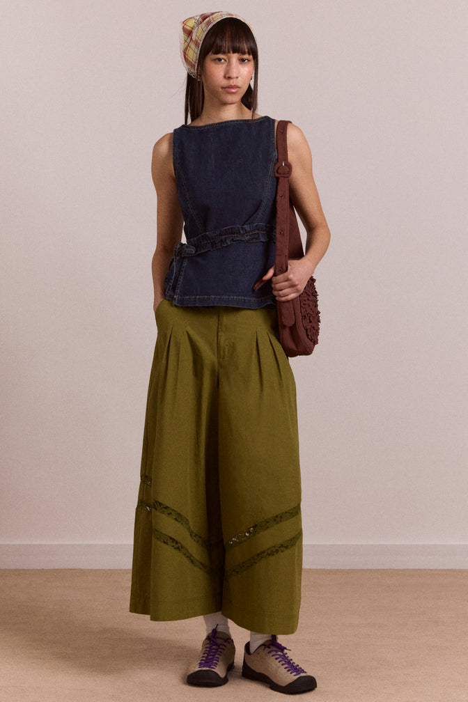 maxime top - dark indigo