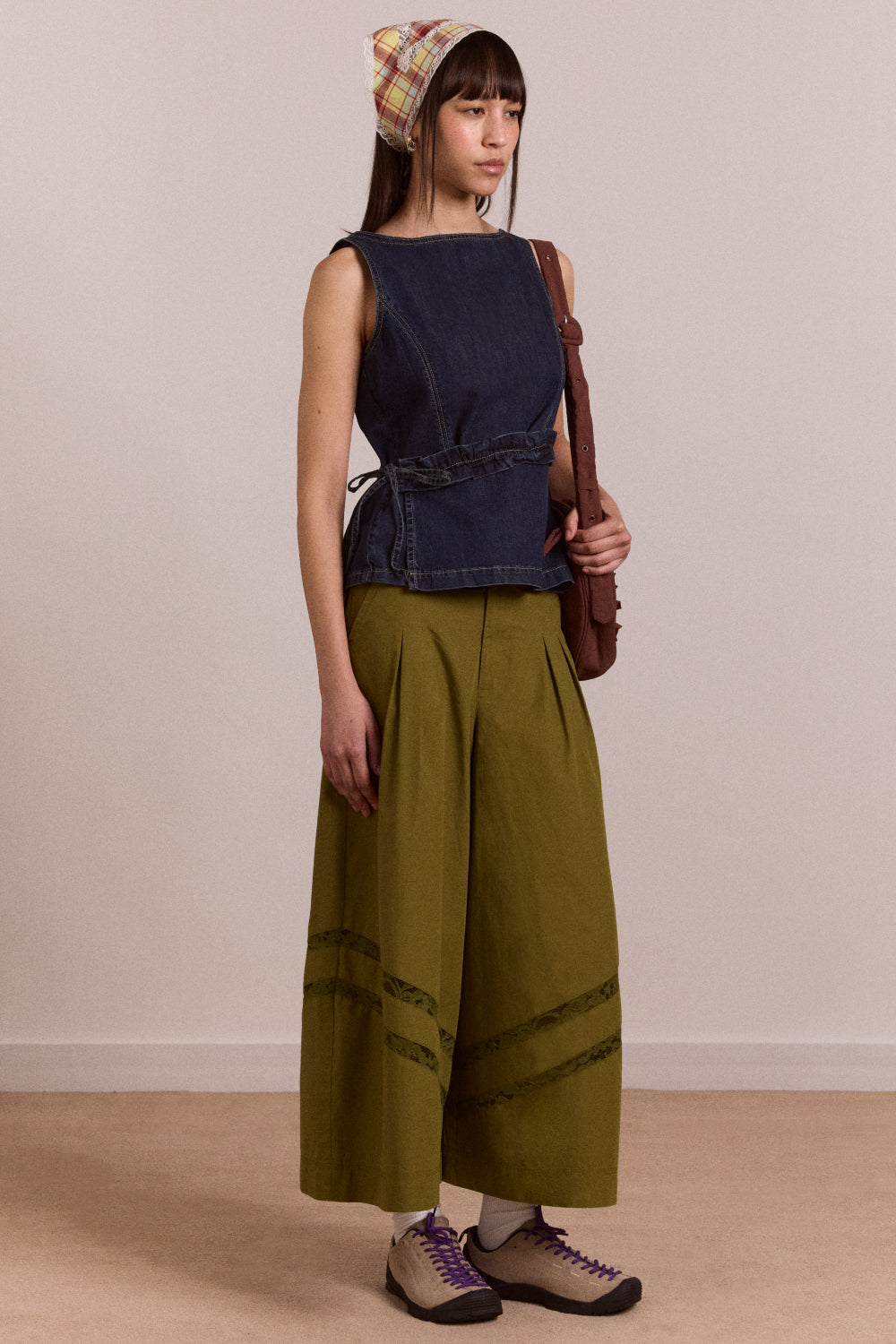 Maxime Top - Dark Indigo – Damson Madder