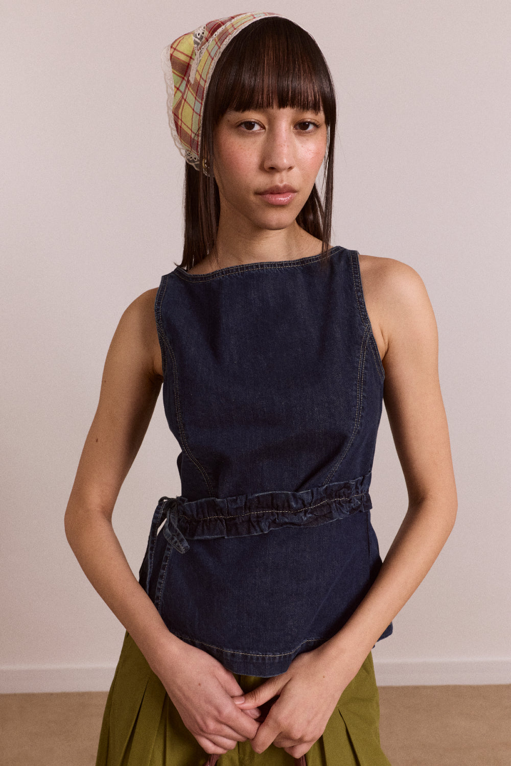 Maxime Top - Dark Indigo – Damson Madder