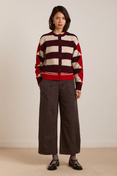 Mika Twill Trouser - Charcoal