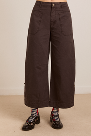 Mika Twill Trouser - Charcoal