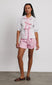 paddy bloomer nightwear set- pink gingham