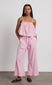 paddy trousers nightwear set- pink gingham