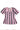 philly peplum blouse - pink blue stripe