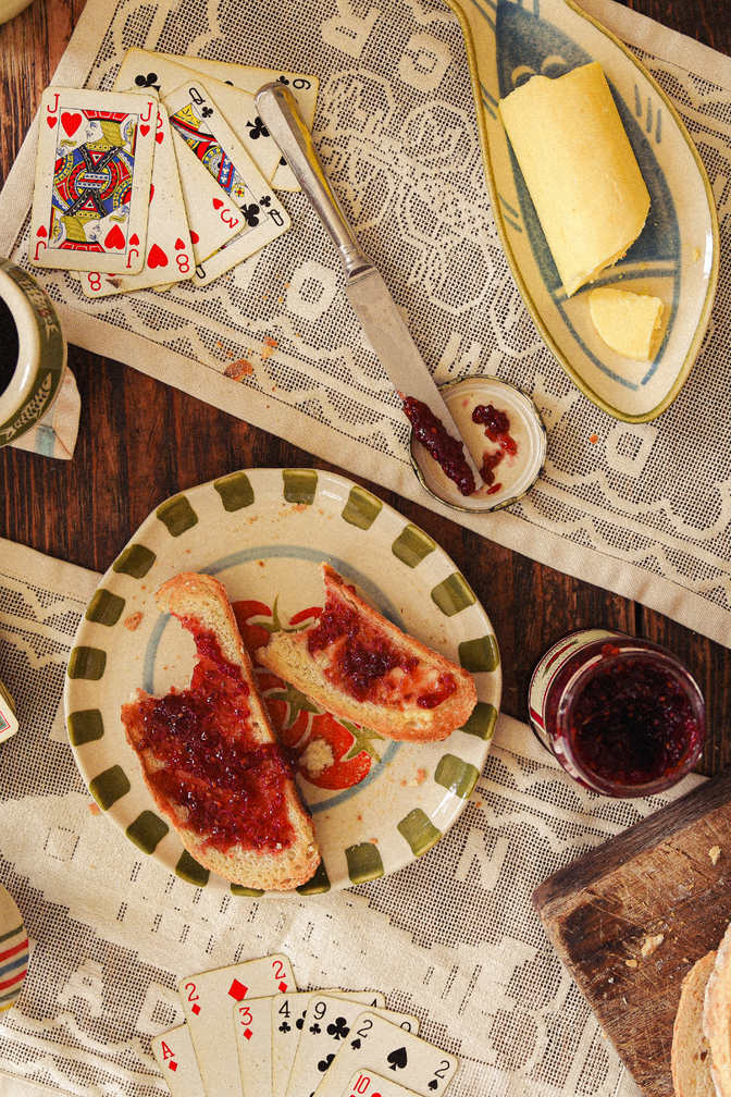 nonna's house - ercu filet lace placemats