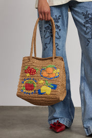 straw fruity bag