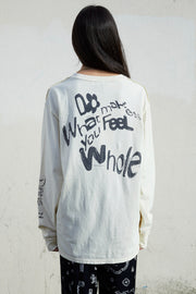 feel whole ls tee