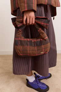 Roo Bow Tie Bag - Rigel Check