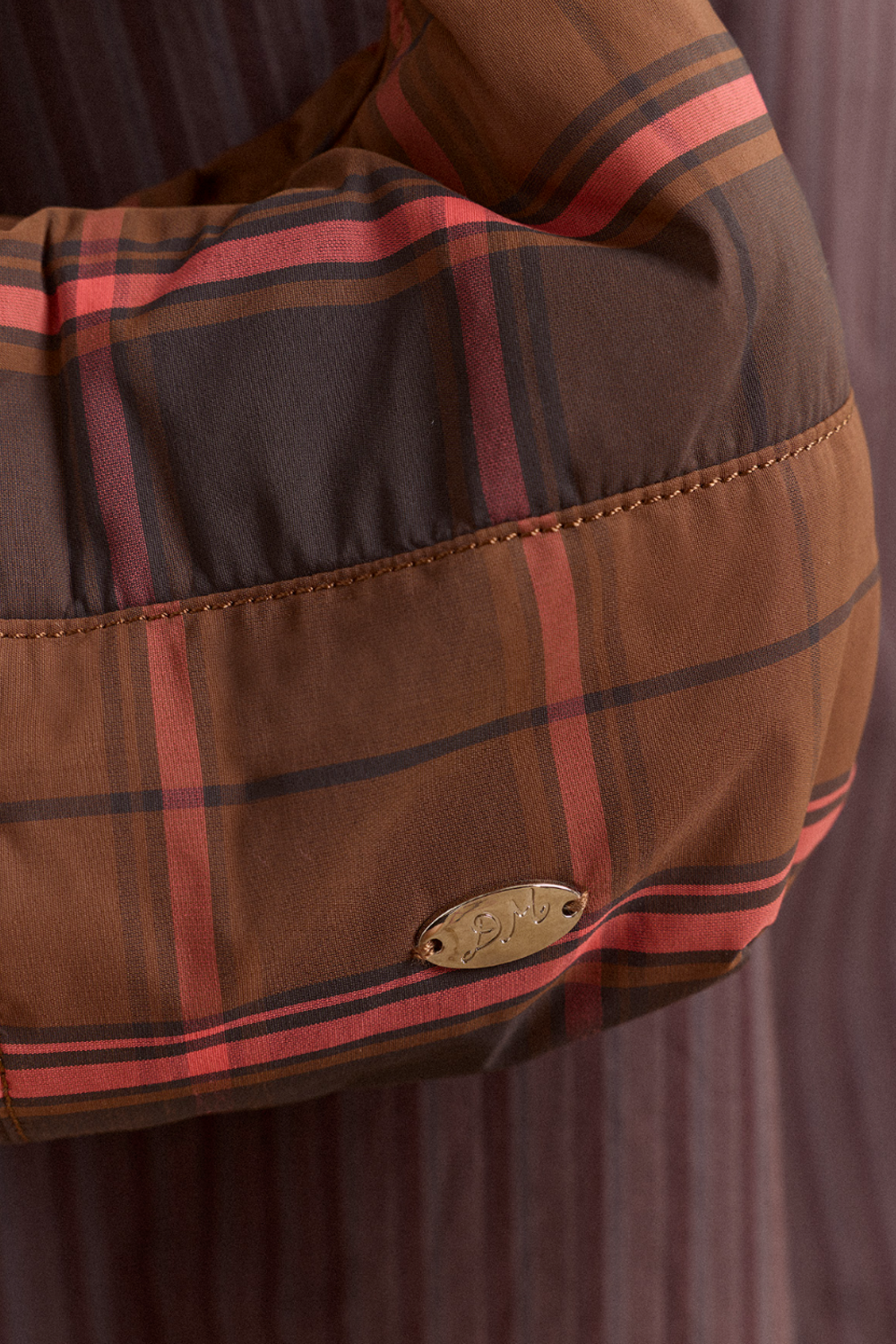 Roo Bow Tie Bag - Rigel Check