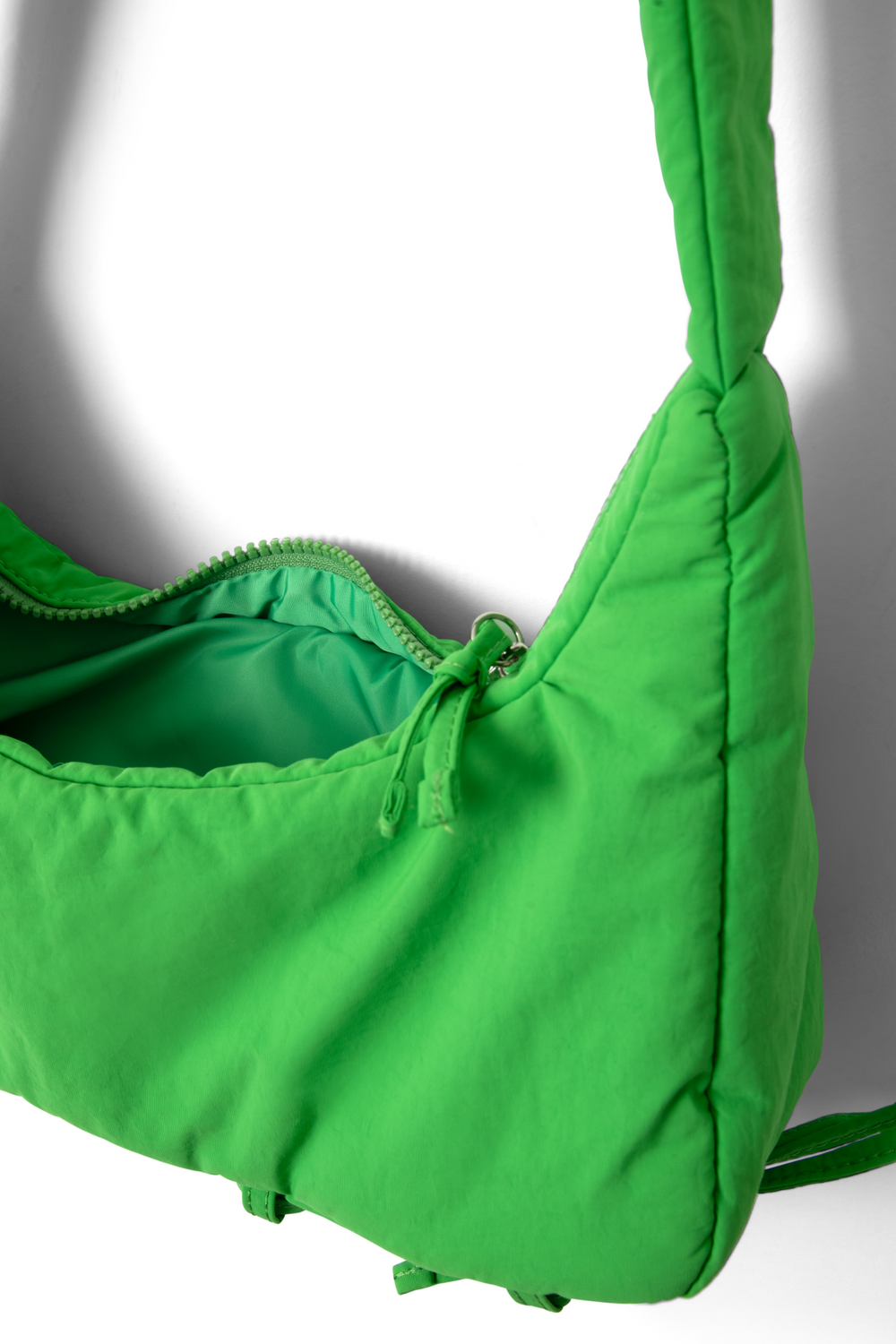 puffy saz bag - green